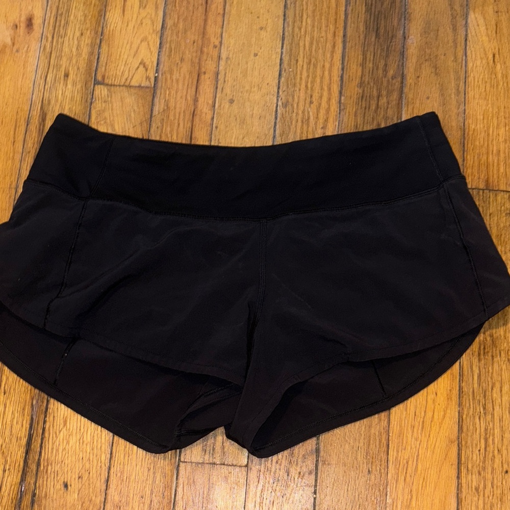 lululemon athletica Black Women's Running Shorts - Picture 5 of 5